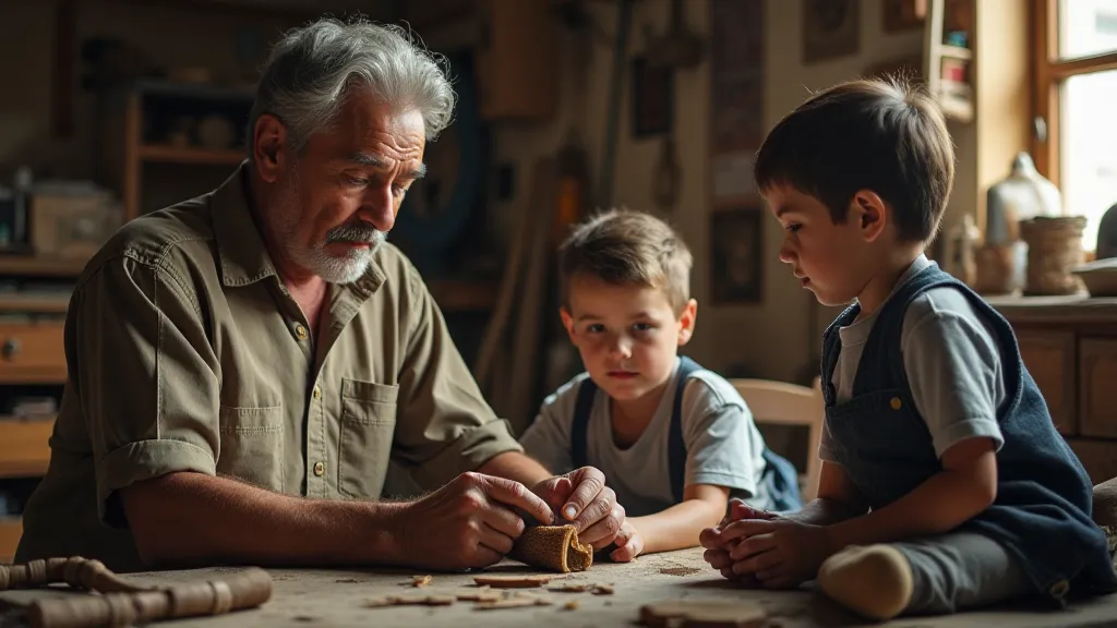 Accordion crafting family in the workshop